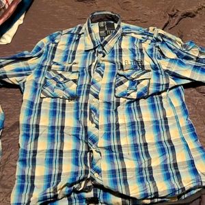 Buckle Casual Button Down Shirt